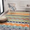 World Rug Gallery Modern Bohemian Indoor/Outdoor Area Rug 5'x7' Multi Area Rug 5559MULTI5X7 - alternate 5